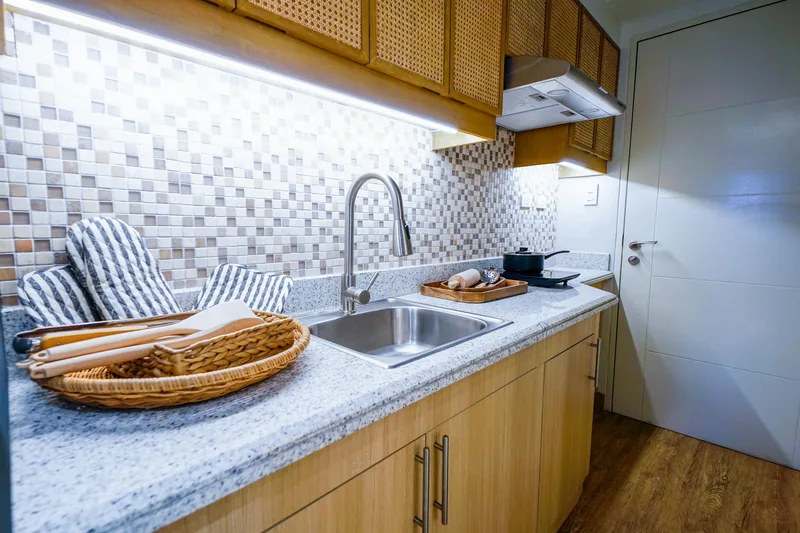 Klick-keuken 210cm prefab