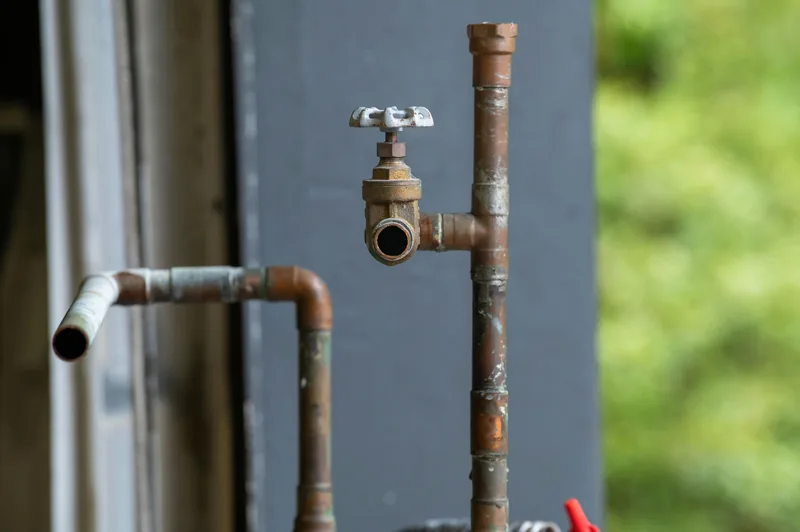 Vaatwasser-aansluiting onder werkblad